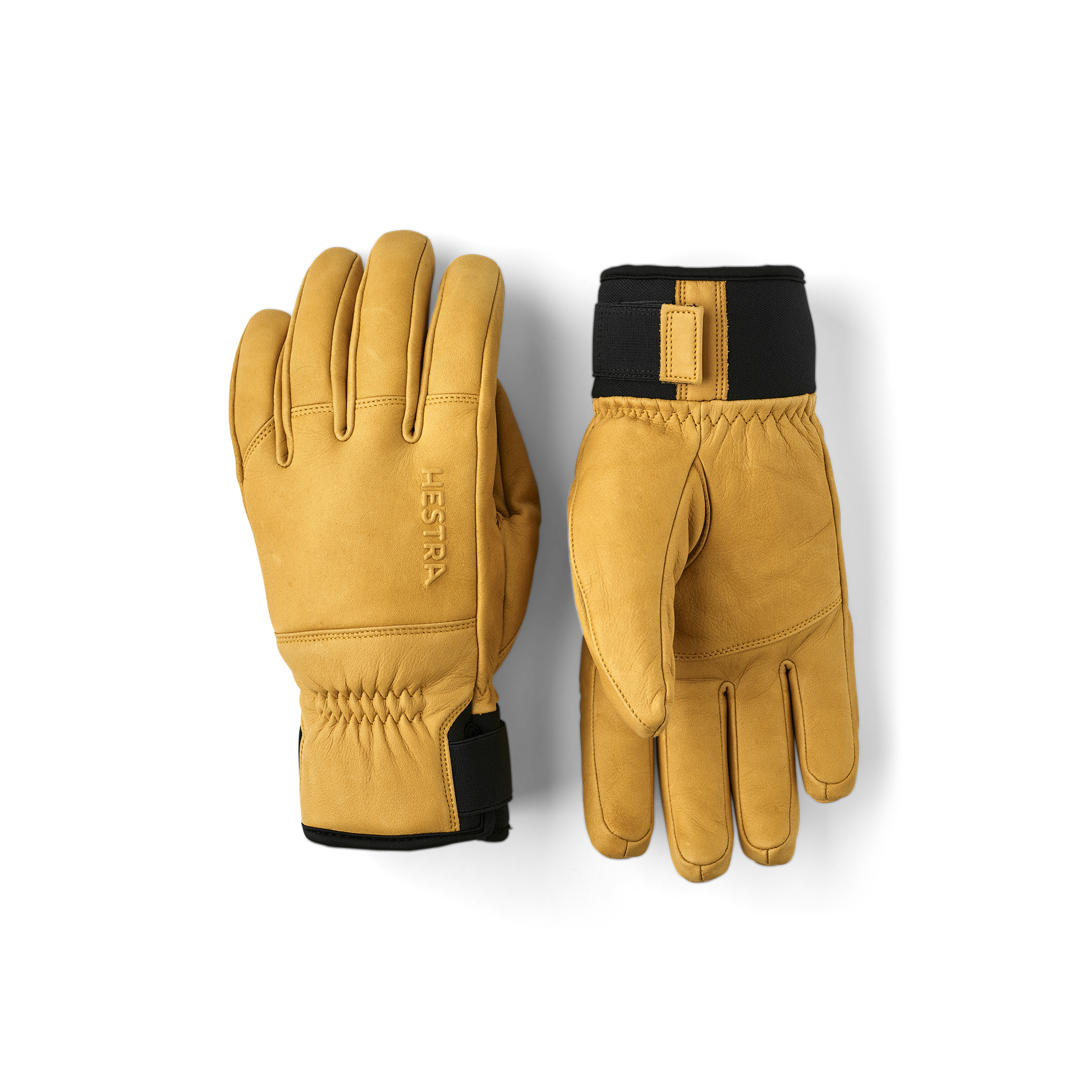 hestra-fall-line-omni-5-finger-skihandschuhe-rindsleder-warm image 1