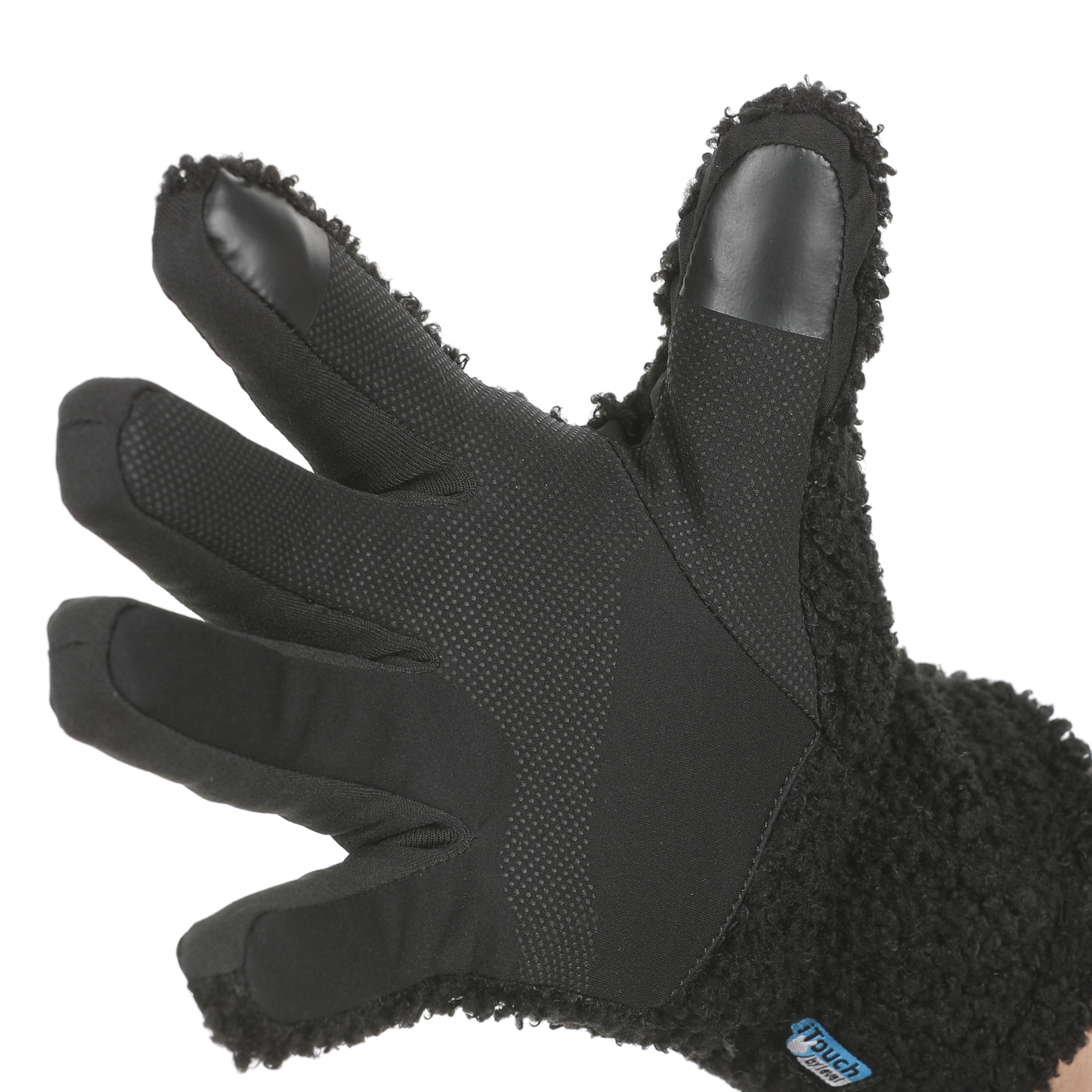 level-sq-i-panda-fleecehandschuhe-schwarz-touch image 3