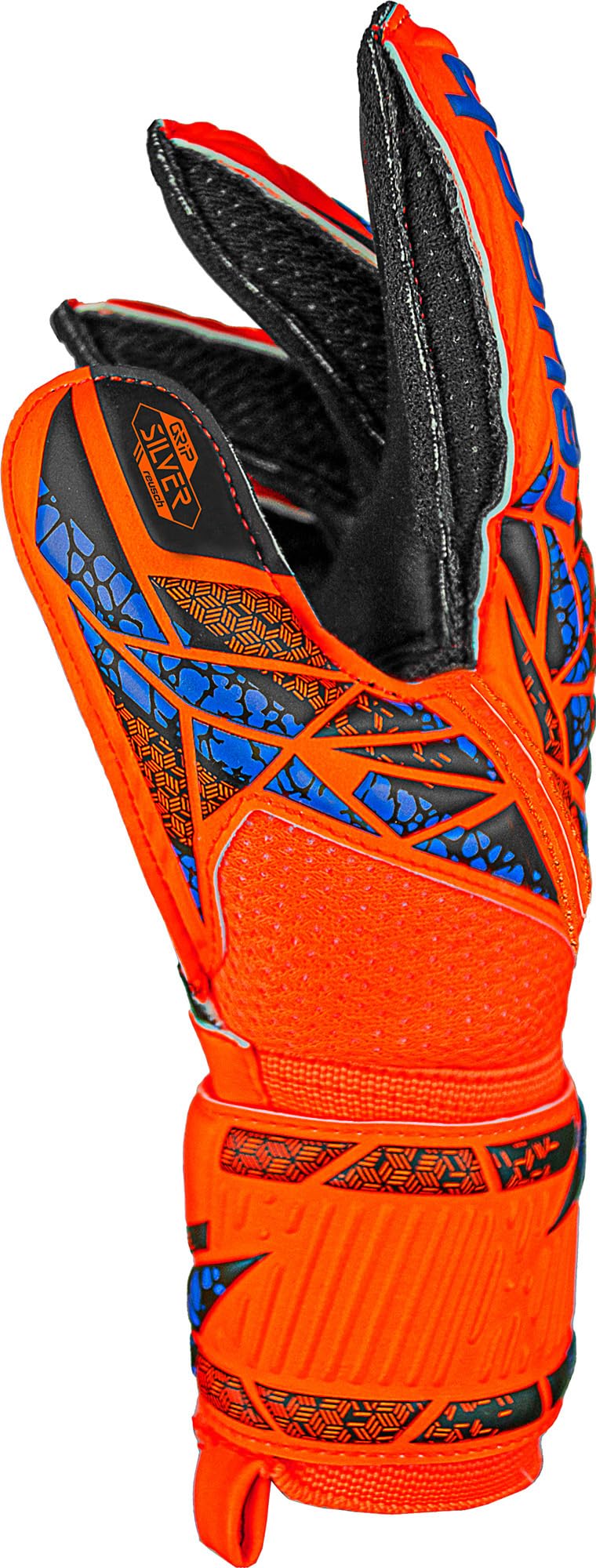 reusch-attrakt-torwarthandschuhe-kinder-gr-6-grip-silver image 3