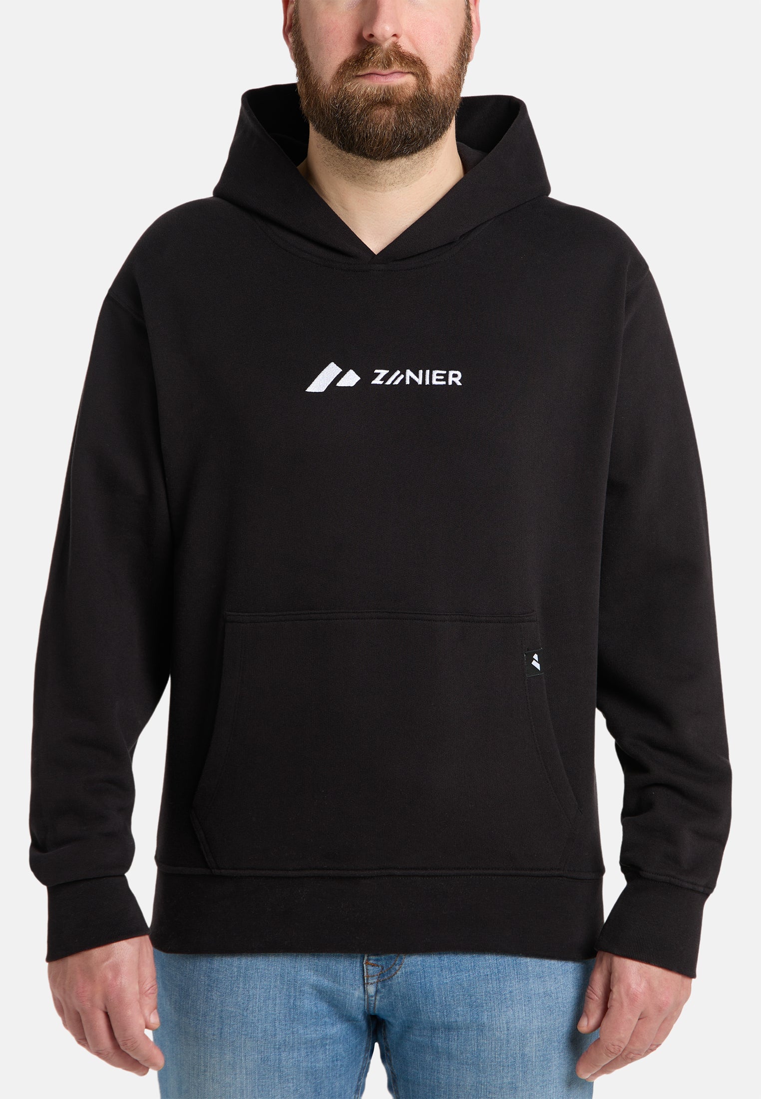zanier-hoodie-sweatshirt-bio-baumwolle-schwarz-gr-m image 4