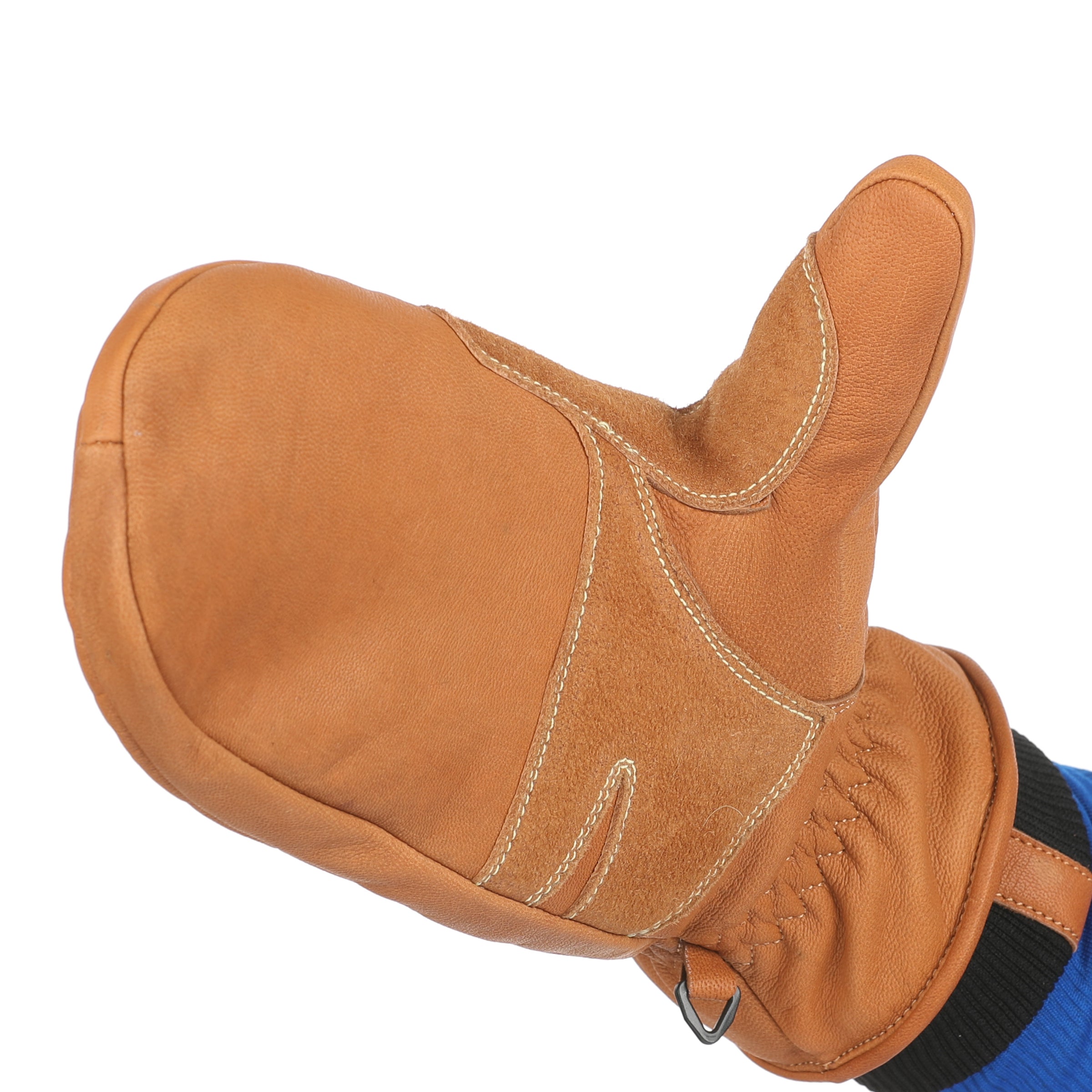 level-half-pipe-rebel-mitten-snowboard-f-ustling-beige-leder image 6