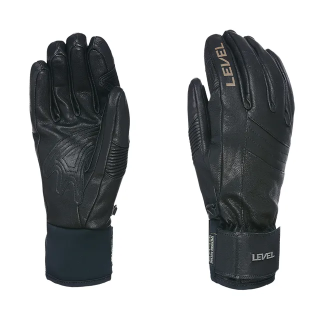 level-rexford-glove-leder-skihandschuhe-black image 1
