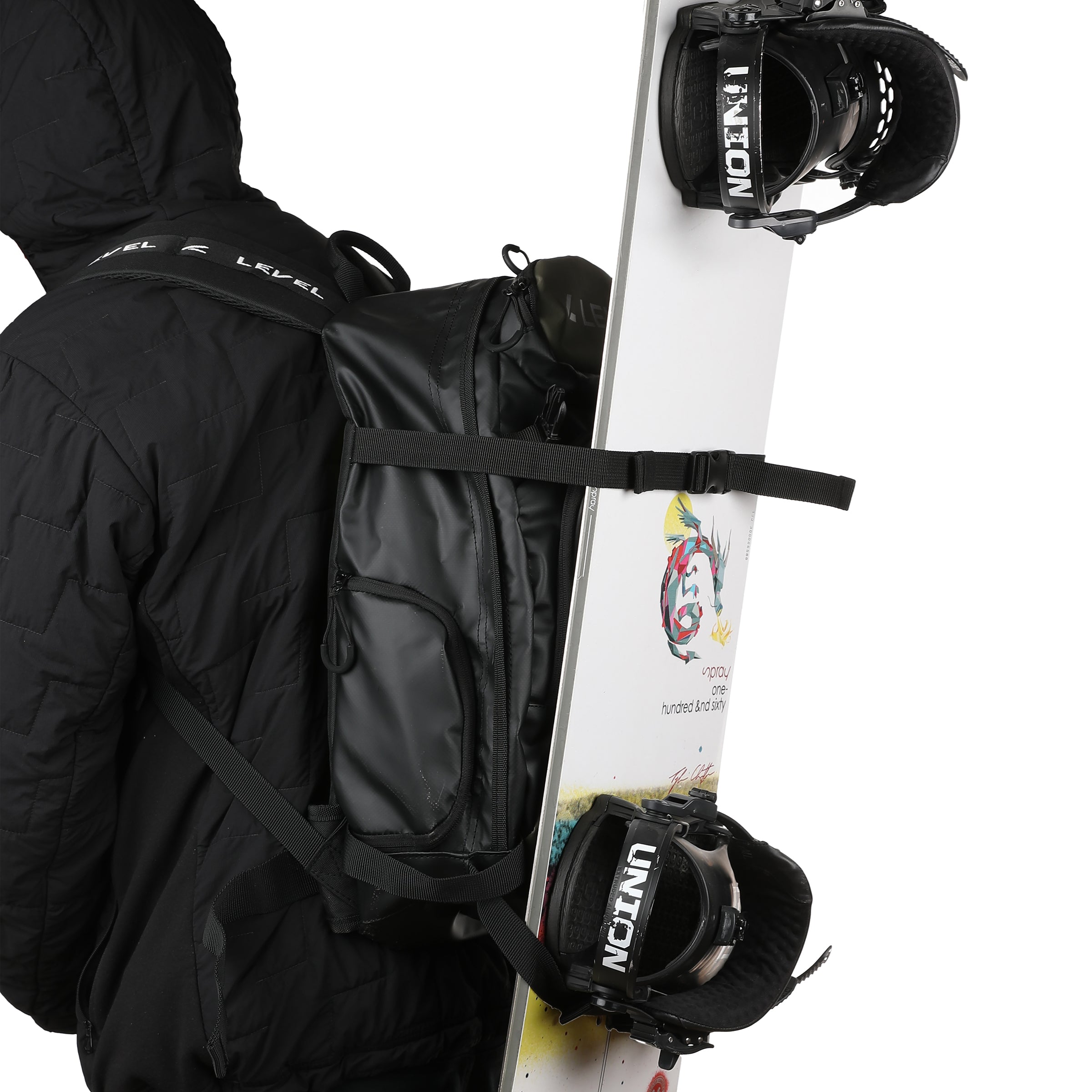 level-rexford-multy-use-urban-rucksack-20l-schwarz image 7