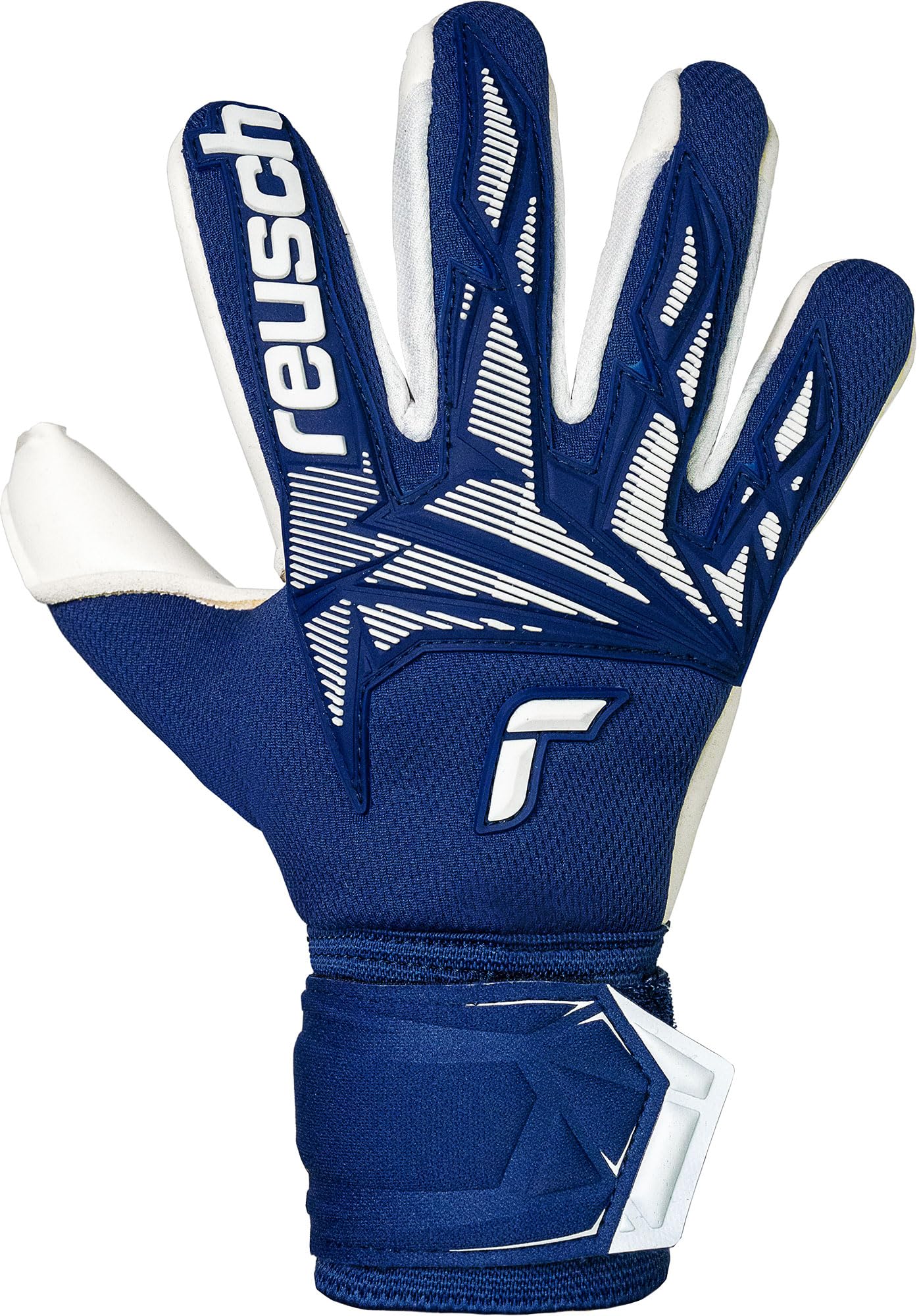 reusch-attrakt-freegel-gold-x-torwarthandschuhe-gr-6-mit-fingerschutz image 2