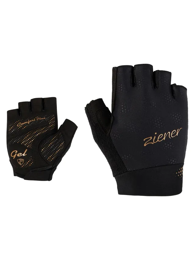 ziener-crissi-lady-fahrradhandschuhe-kurz-gr-7-schwarz image 1