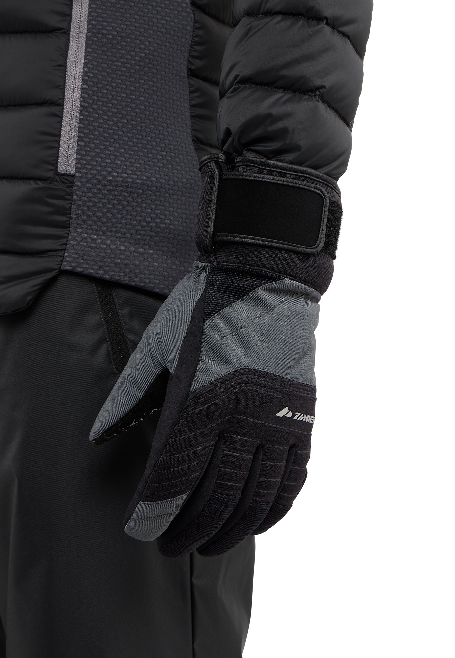 zanier-park-stx-fingerhandschuh-schwarz-sympatex-ski image 7