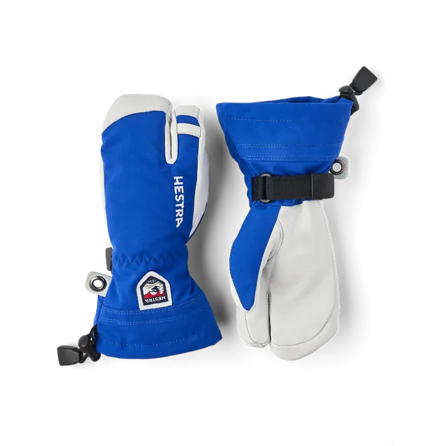 hestra-heli-ski-jr-3-finger-kinder-skihandschuhe-sehr-warm image 1