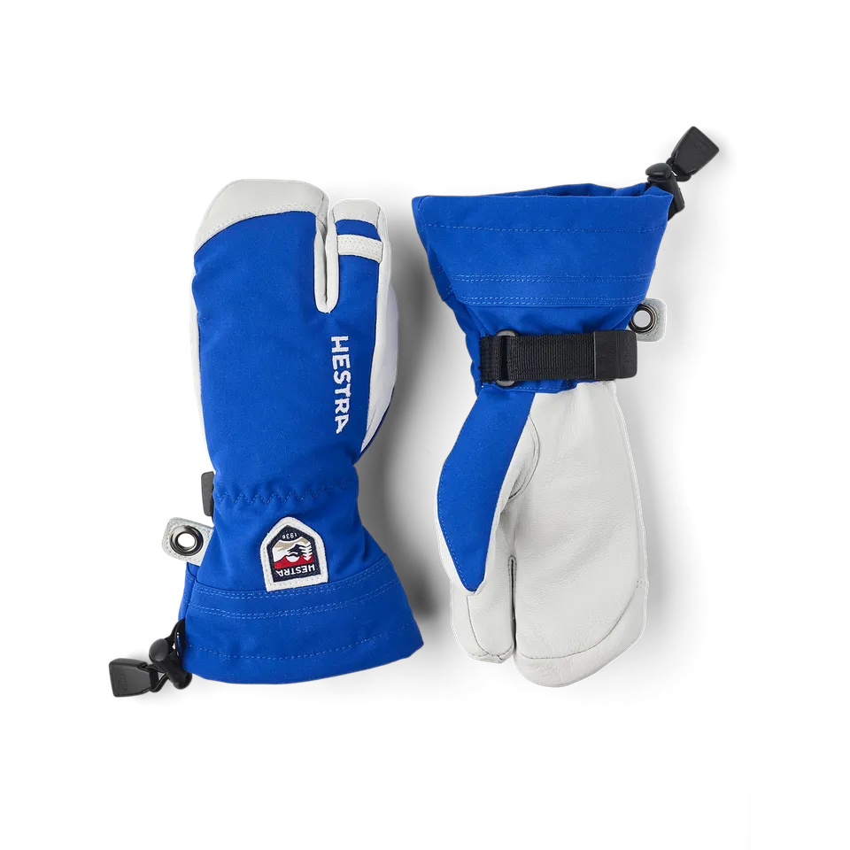 hestra-heli-ski-jr-3-finger-kinder-skihandschuhe-sehr-warm image 1