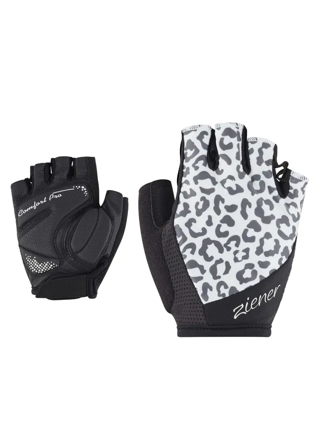 ziener-collien-z-damen-fahrradhandschuhe-kurzfinger-white-fog-7-5 image 1