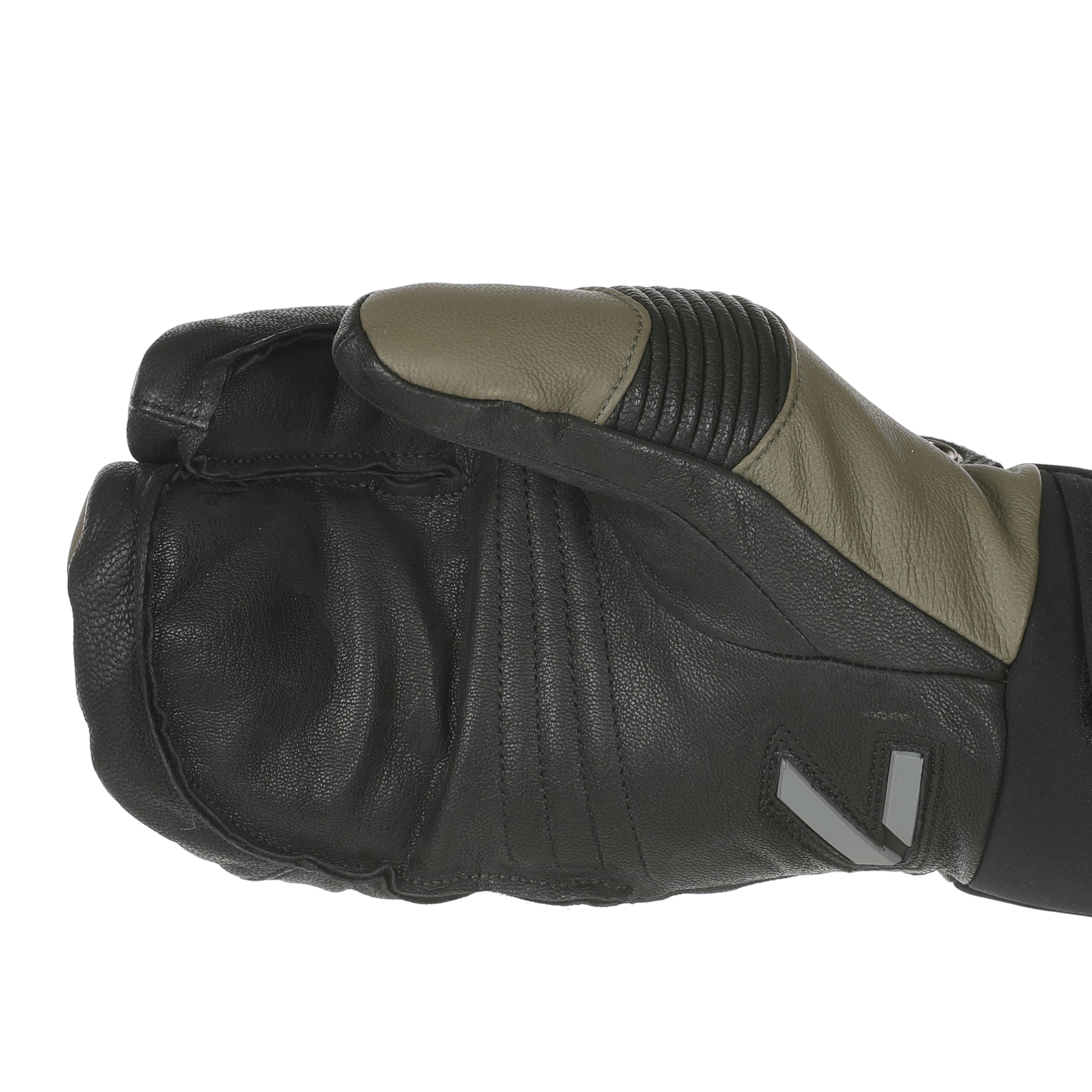 level-off-piste-leather-trigger-skihandschuhe-braun-leder image 4
