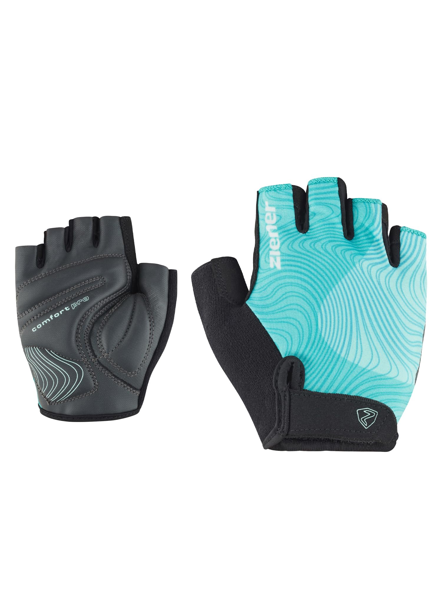 ziener-cleni-z-damen-fahrradhandschuhe-gr-7-kurzfinger image 1
