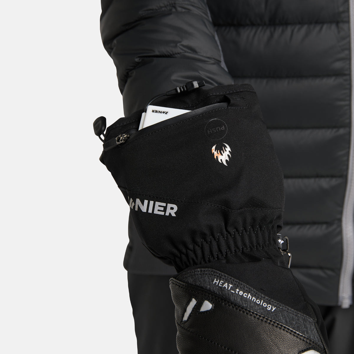 zanier-aviator-gtx-beheizbarer-handschuh-schwarz-gore-tex image 5