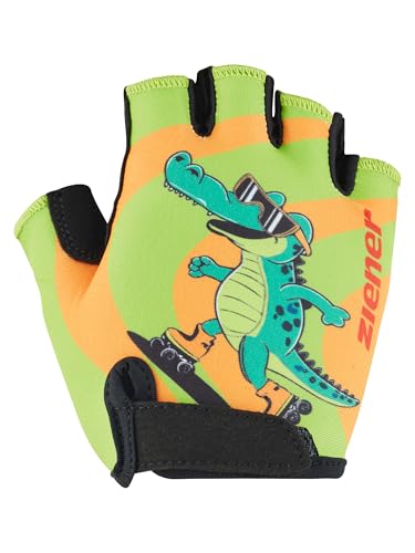 ziener-closi-z-kinder-fahrradhandschuhe-new-orange-m image 5