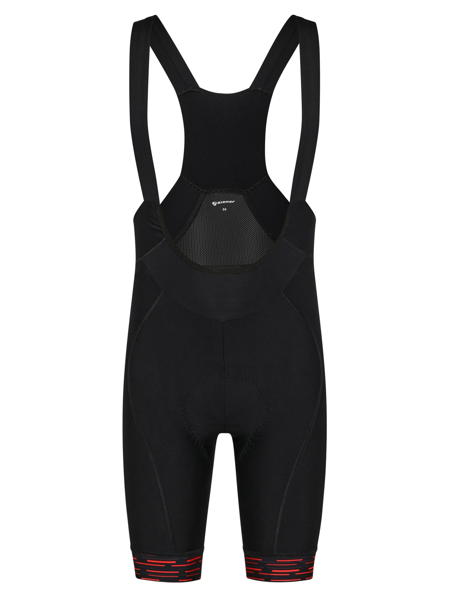 ziener-nenat-z-herren-bib-tight-x-memory-black-orangered-50 image 1