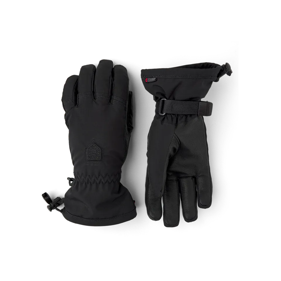 hestra-powder-czone-damen-skihandschuhe-wei-5-finger image 1