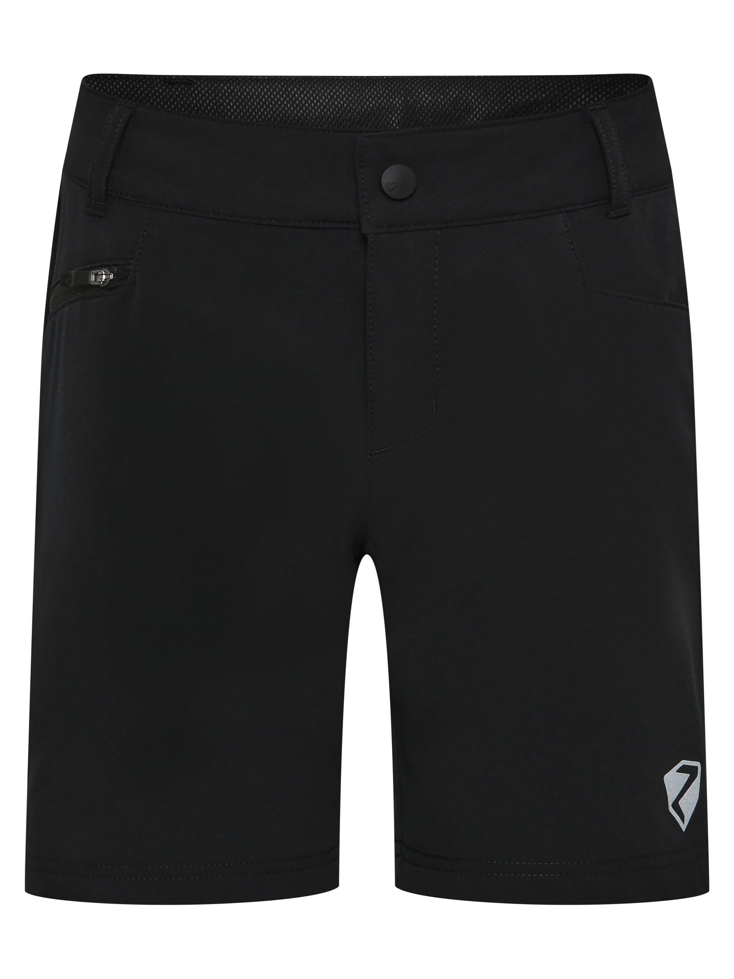 ziener-bikewear-kids-nado-fahrrad-shorts-schwarz-gepolstert image 1