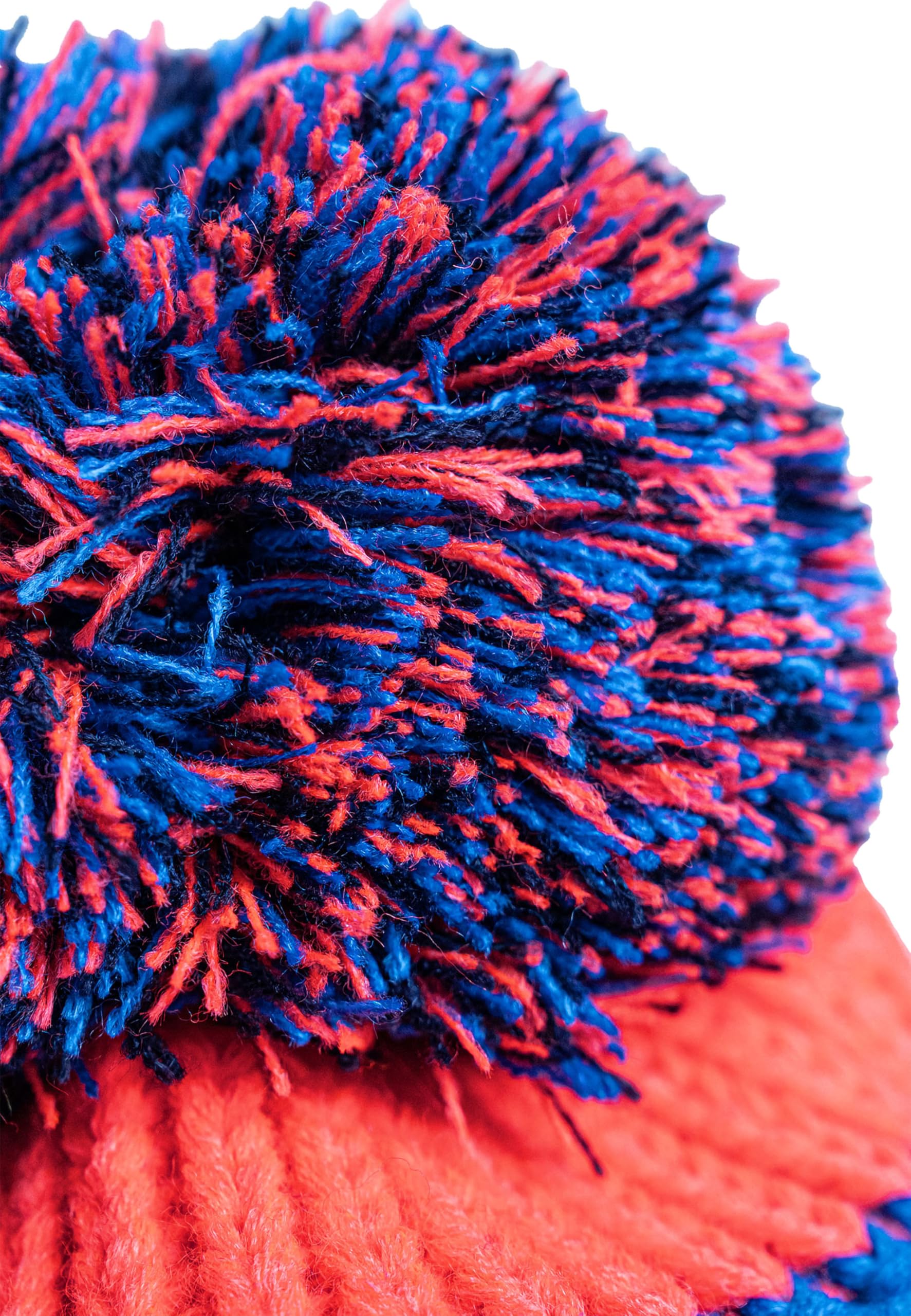 reusch-enzo-beanie-strickm-tze-schwarz-blau-orange-fleece image 6