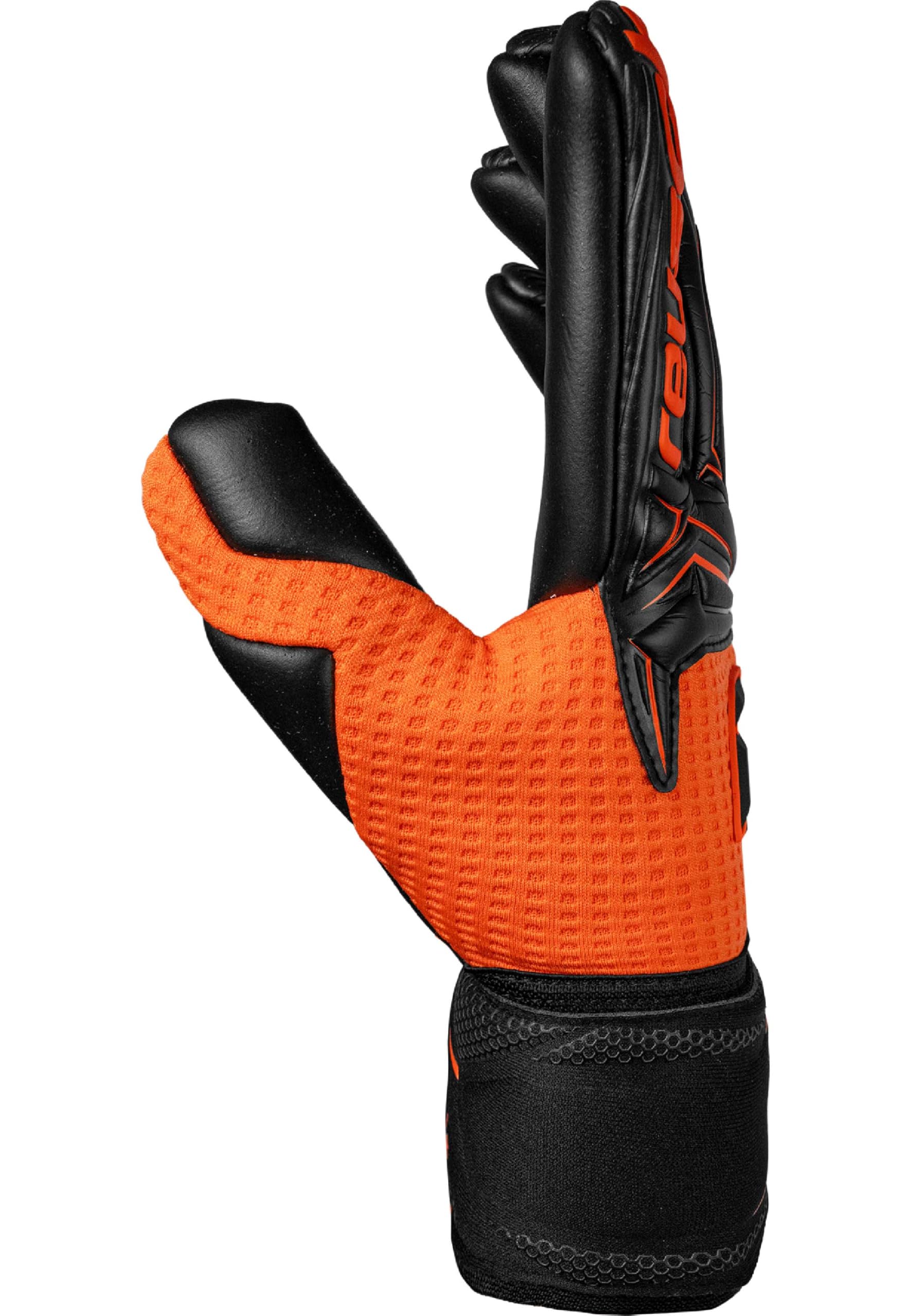 reusch-attrakt-torwarthandschuhe-gr-e-9-mit-gold-x-latex image 3