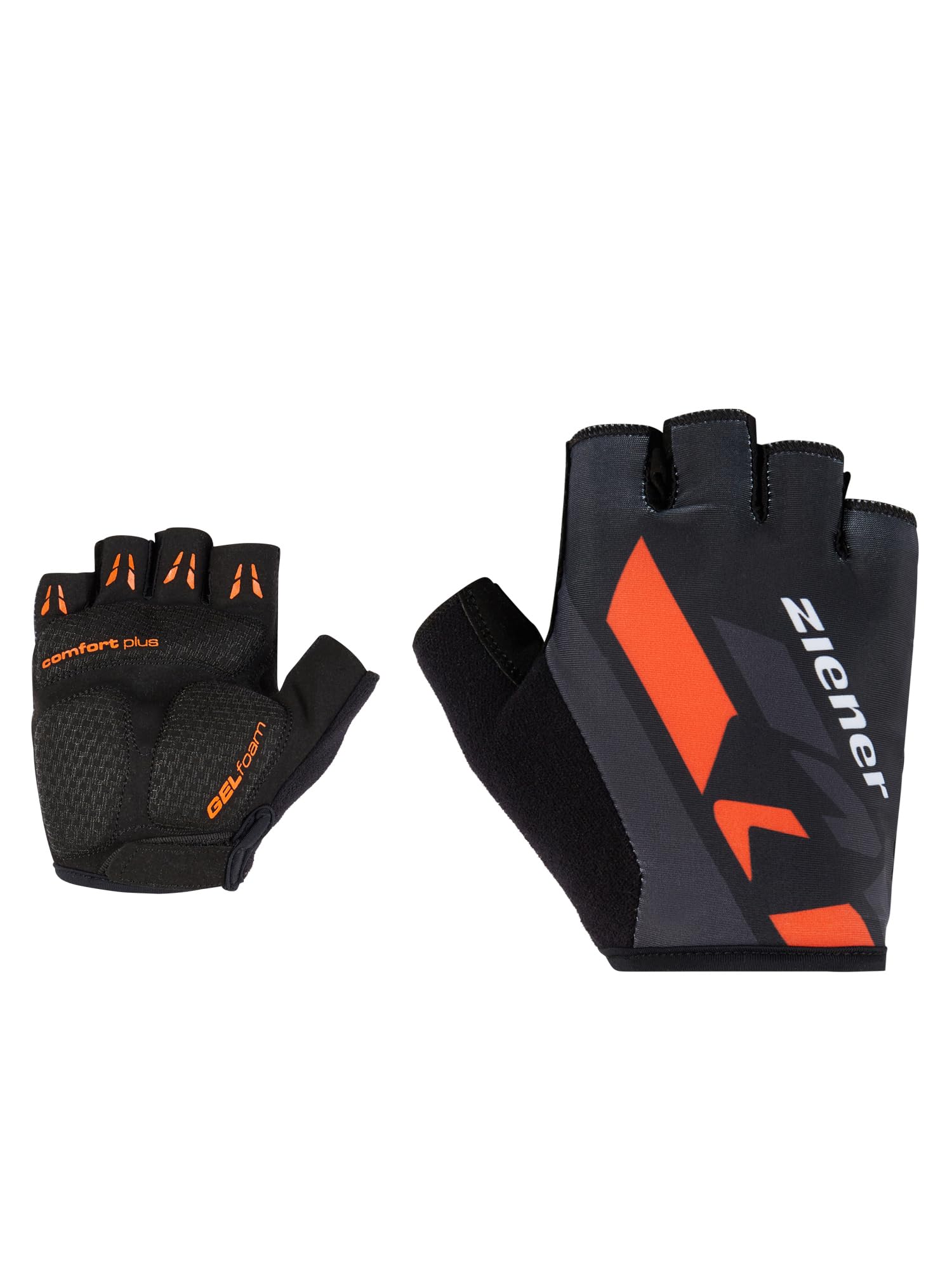 ziener-crisander-herren-fahrradhandschuhe-kurzfinger-schwarz image 7