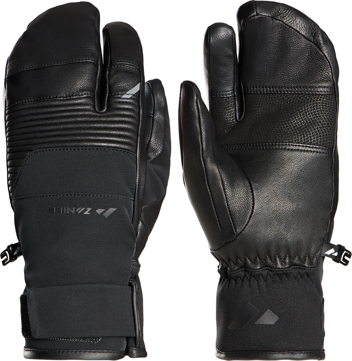 zanier-guide-trigger-lederhandschuhe-schwarz-ziegenleder image 3
