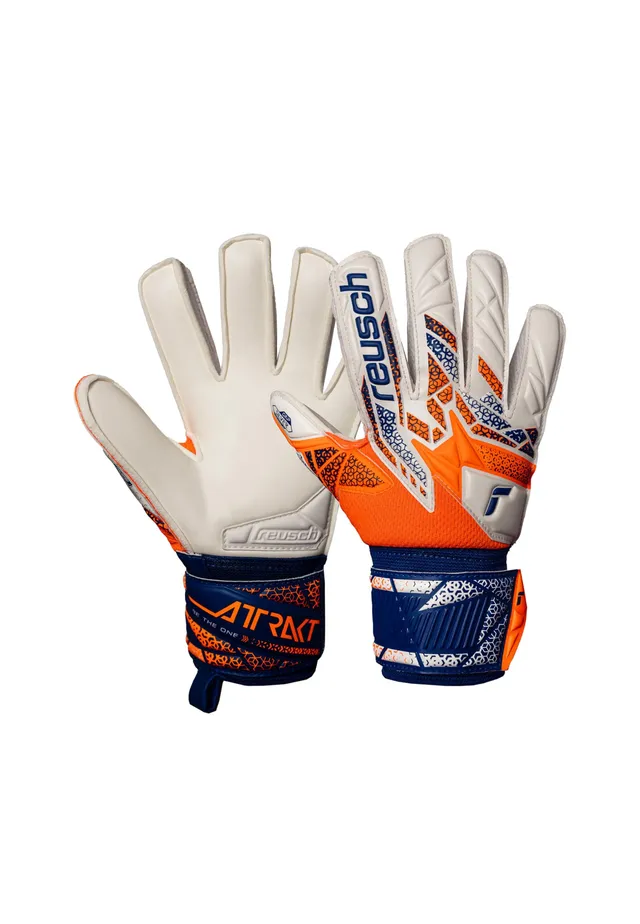 reusch-attrakt-silver-junior-torwarthandschuhe-gr-8-grip image 1