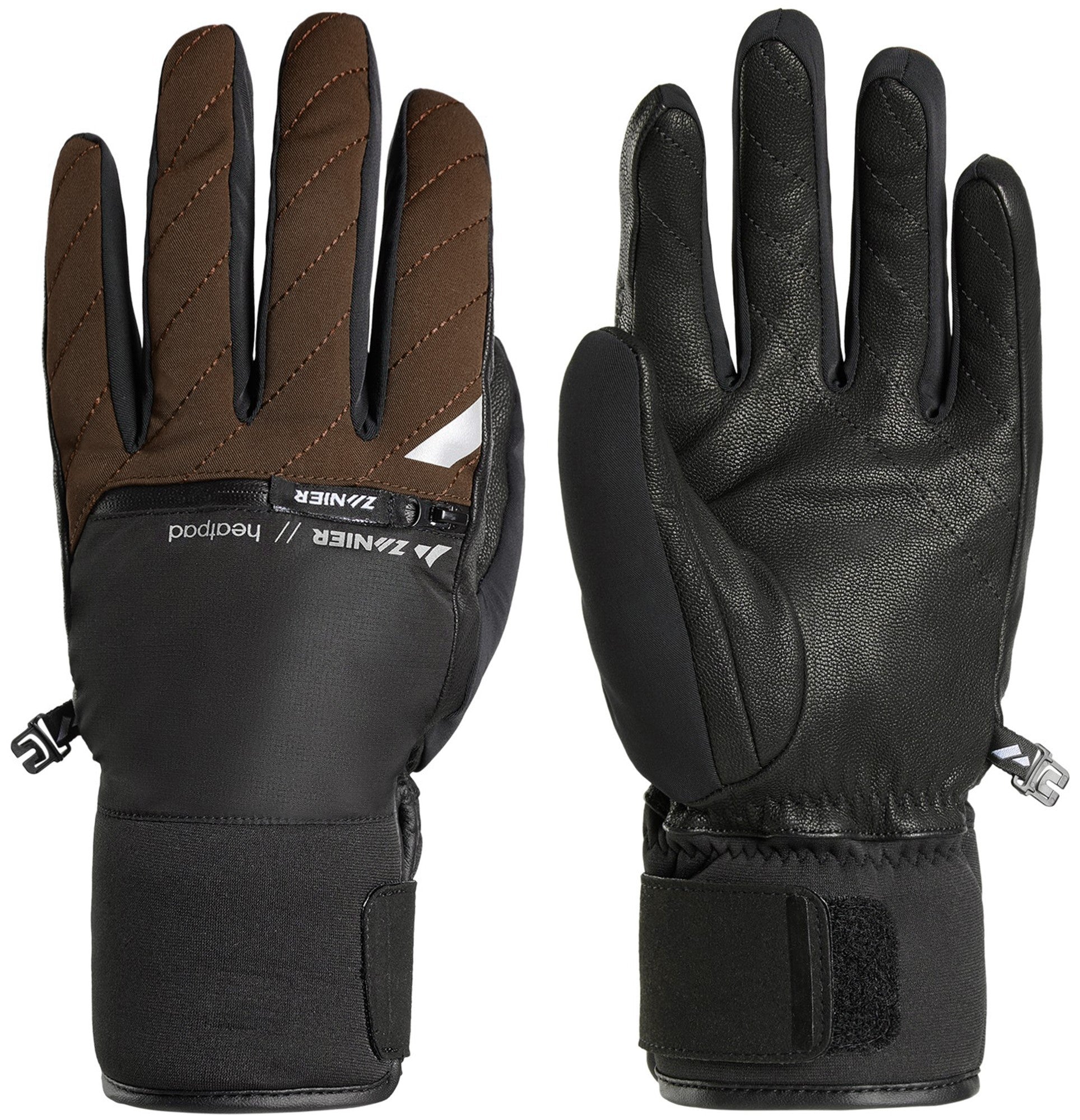 zanier-radiator-stx-skihandschuhe-3-in-1-schwarz image 8
