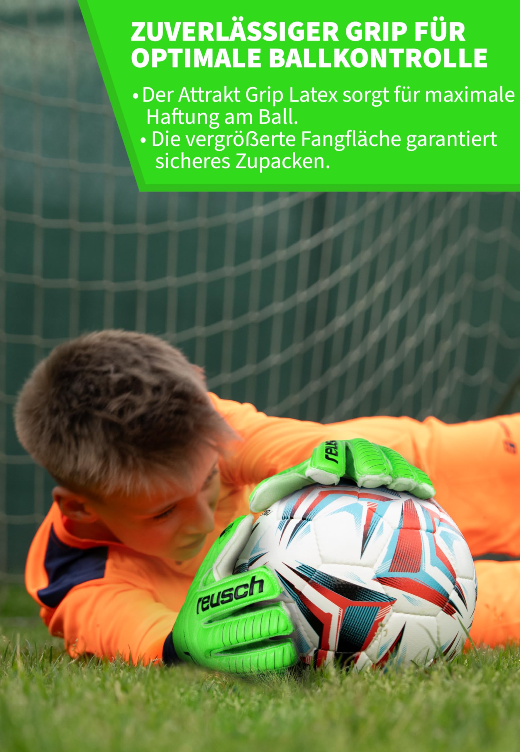 reusch-attrakt-grip-finger-support-junior-torwarthandschuhe-grau-gelb image 8