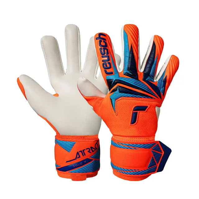 reusch-attrakt-gold-x-torwarthandschuhe-gr-8-5-profi-grip image 1