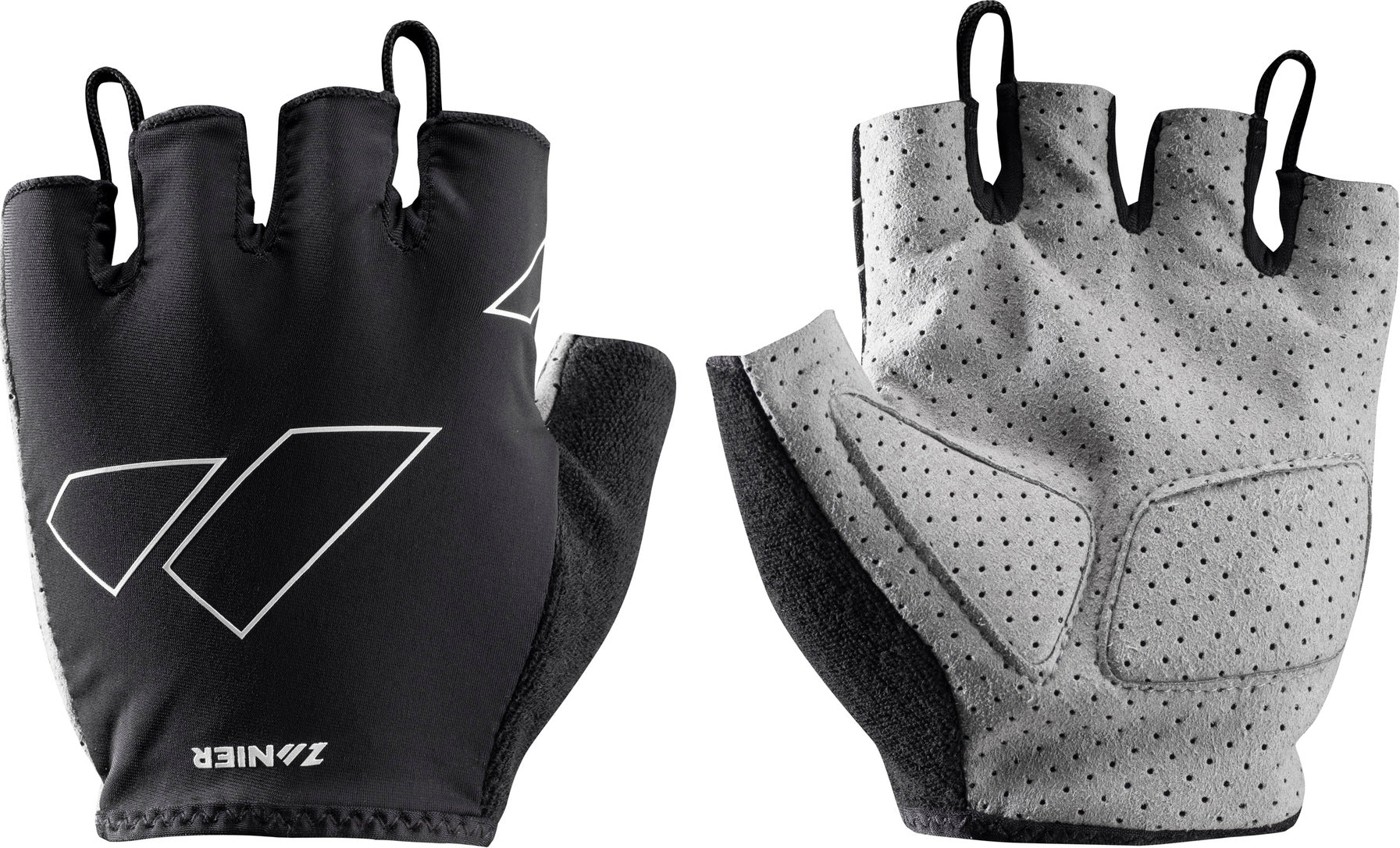 zanier-pedelec-fahrradhandschuhe-schwarz-gel-polsterung image 2