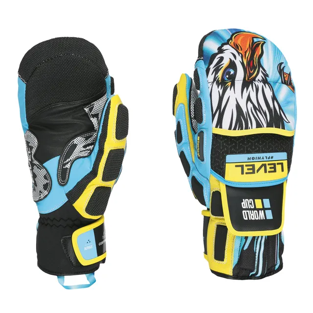 level-worldcup-cf-mitten-skihandschuh-f-ustling-gelb-blau image 1