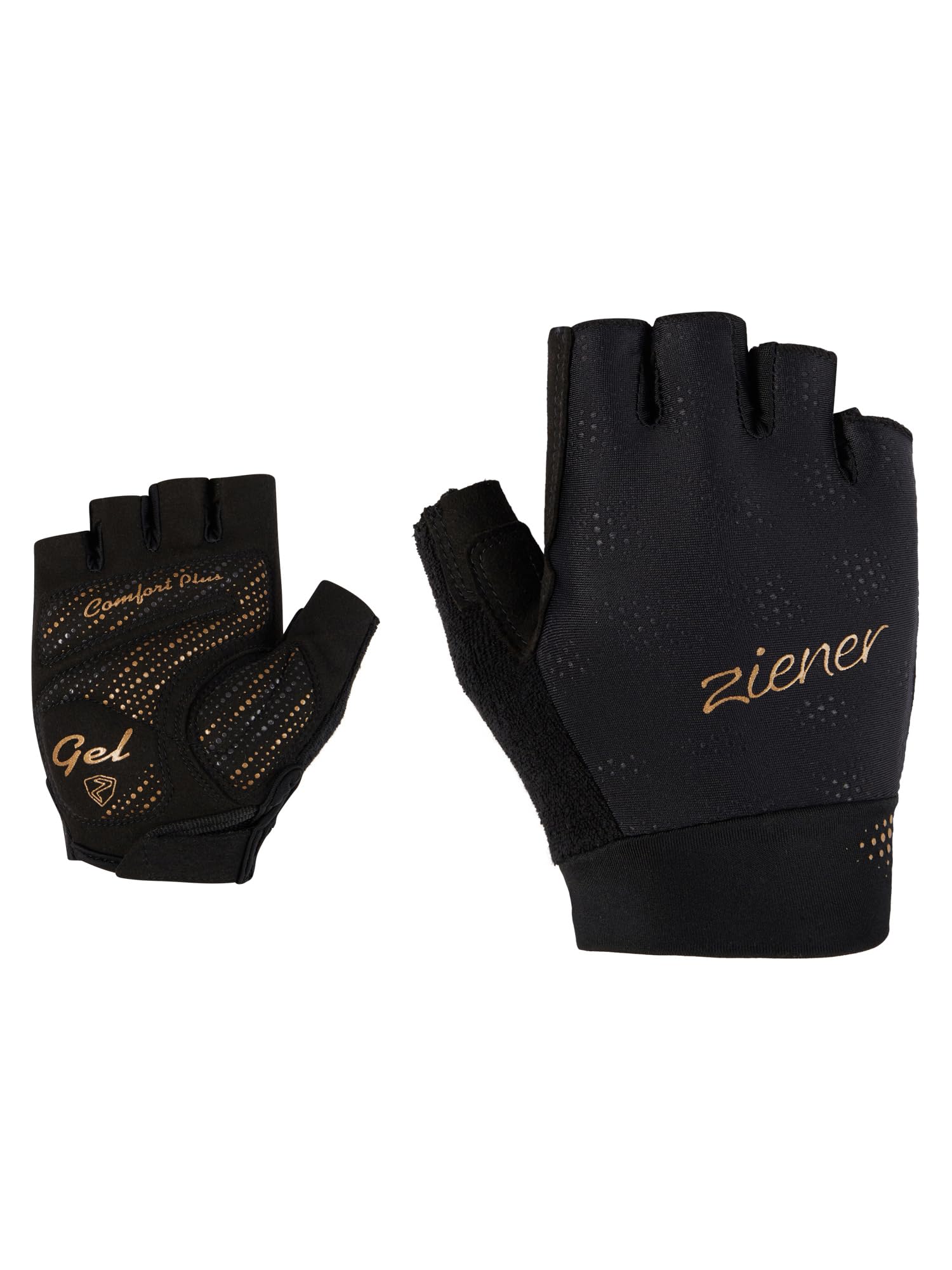 ziener-crissi-lady-fahrradhandschuhe-kurz-gr-7-schwarz image 1