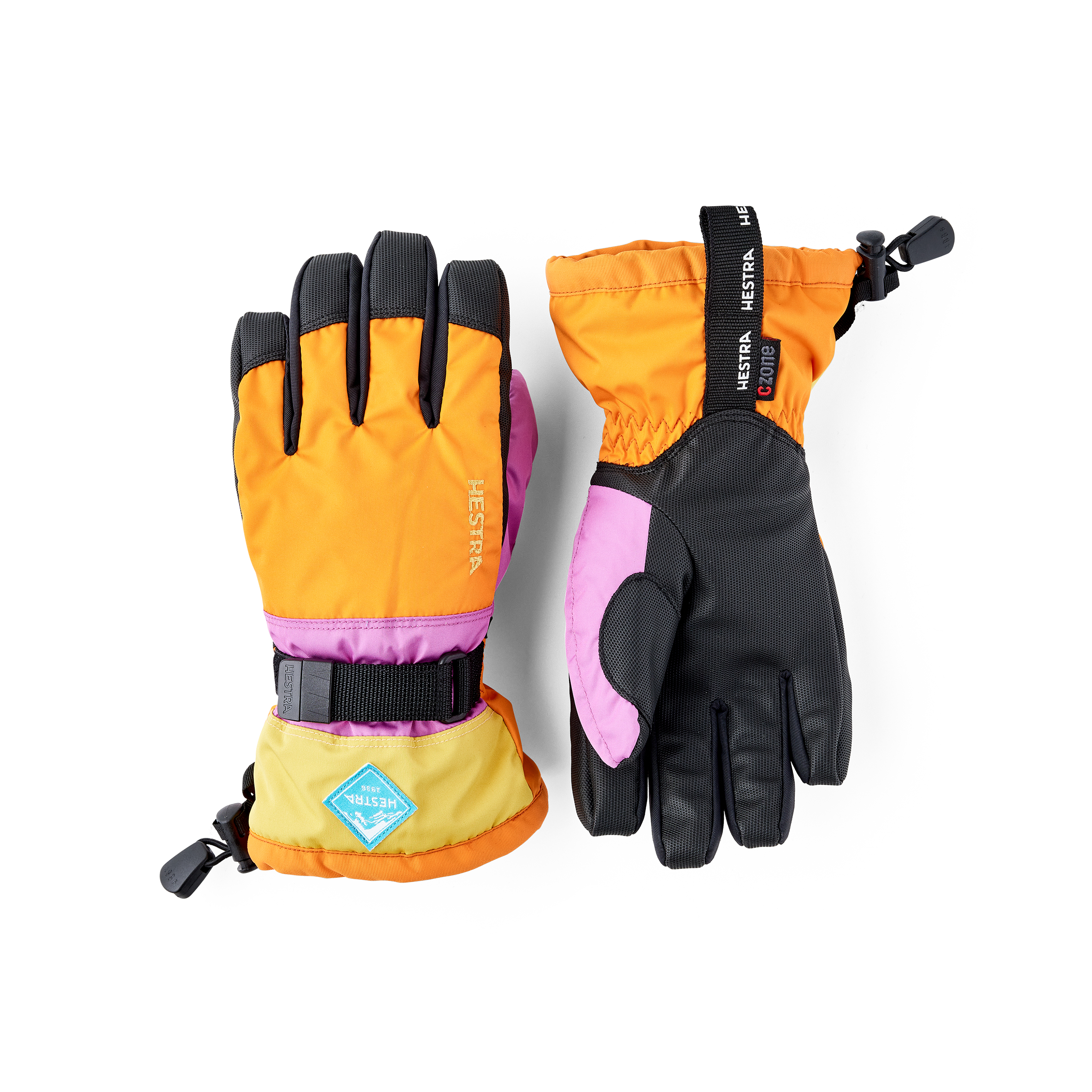 hestra-gauntlet-czone-jr-5-finger-skihandschuh-kinder image 1