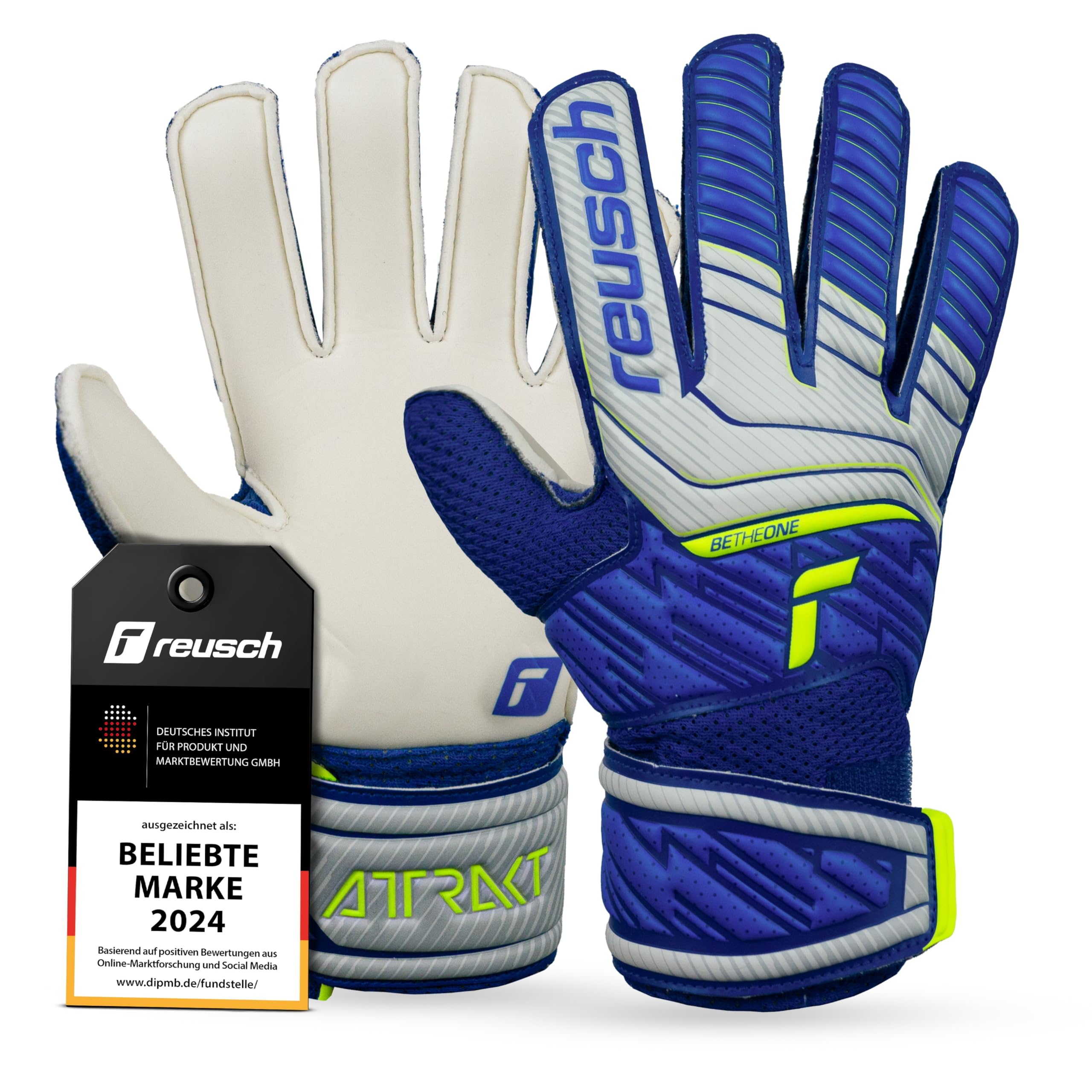 reusch-attrakt-kinder-torwarthandschuhe-gr-6-grip-robust image 8