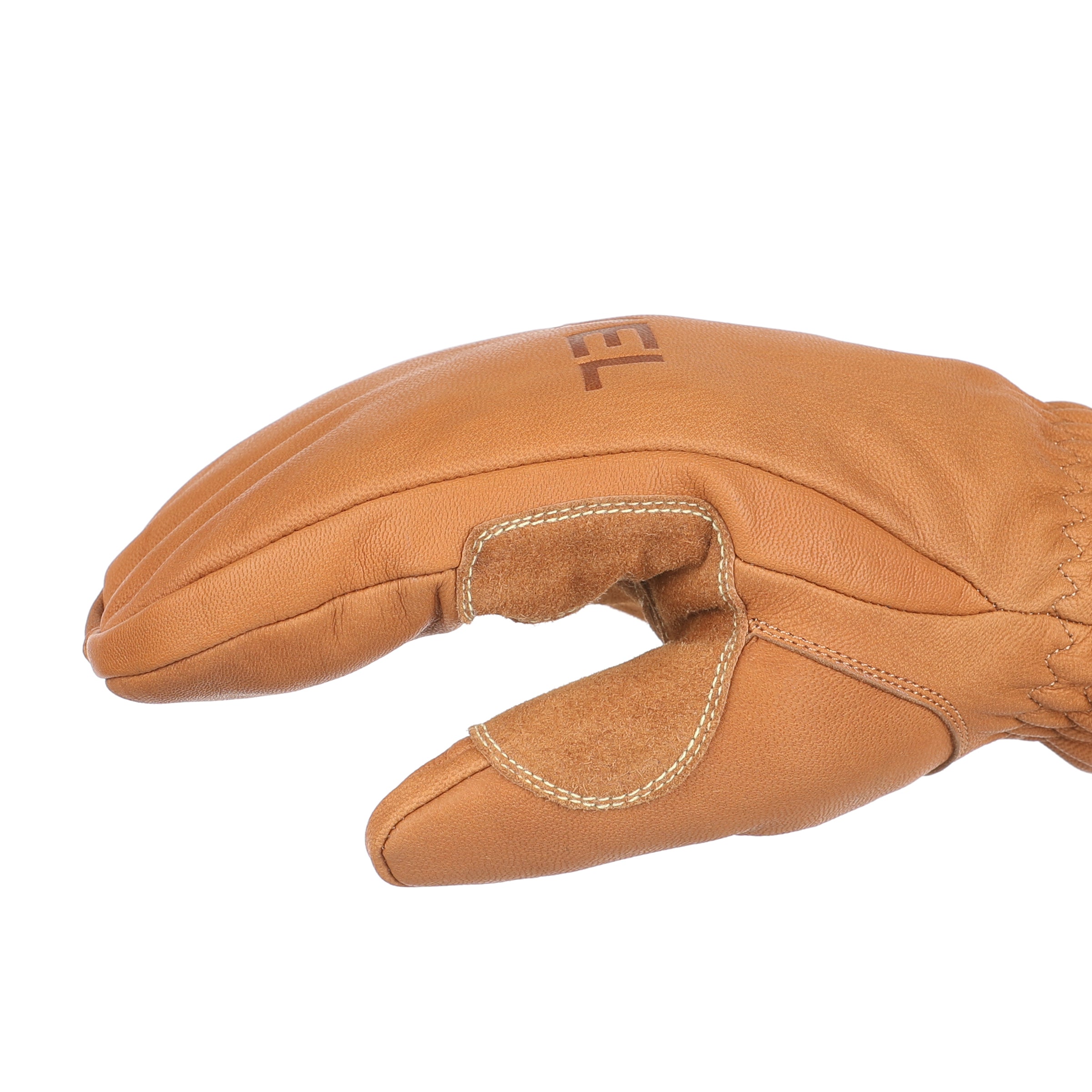 level-half-pipe-rebel-mitten-snowboard-f-ustling-beige-leder image 2