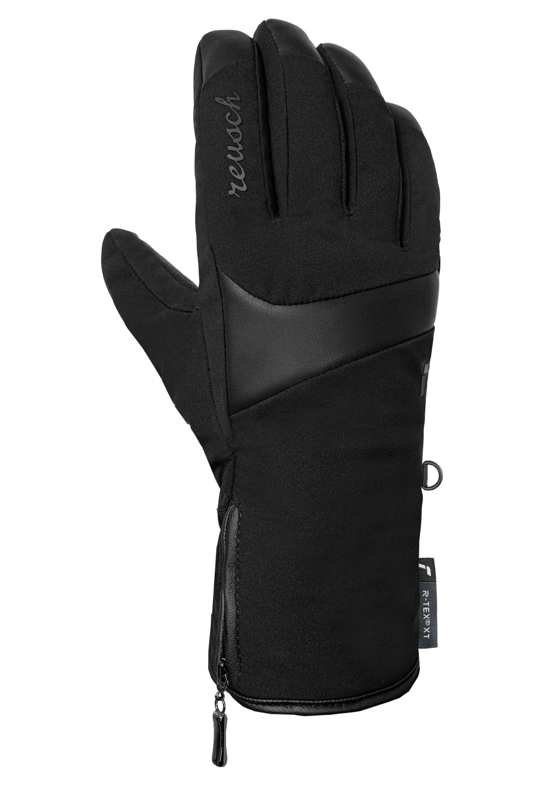reusch-down-spirit-skihandschuhe-damen-7-5-leder-warm image 2