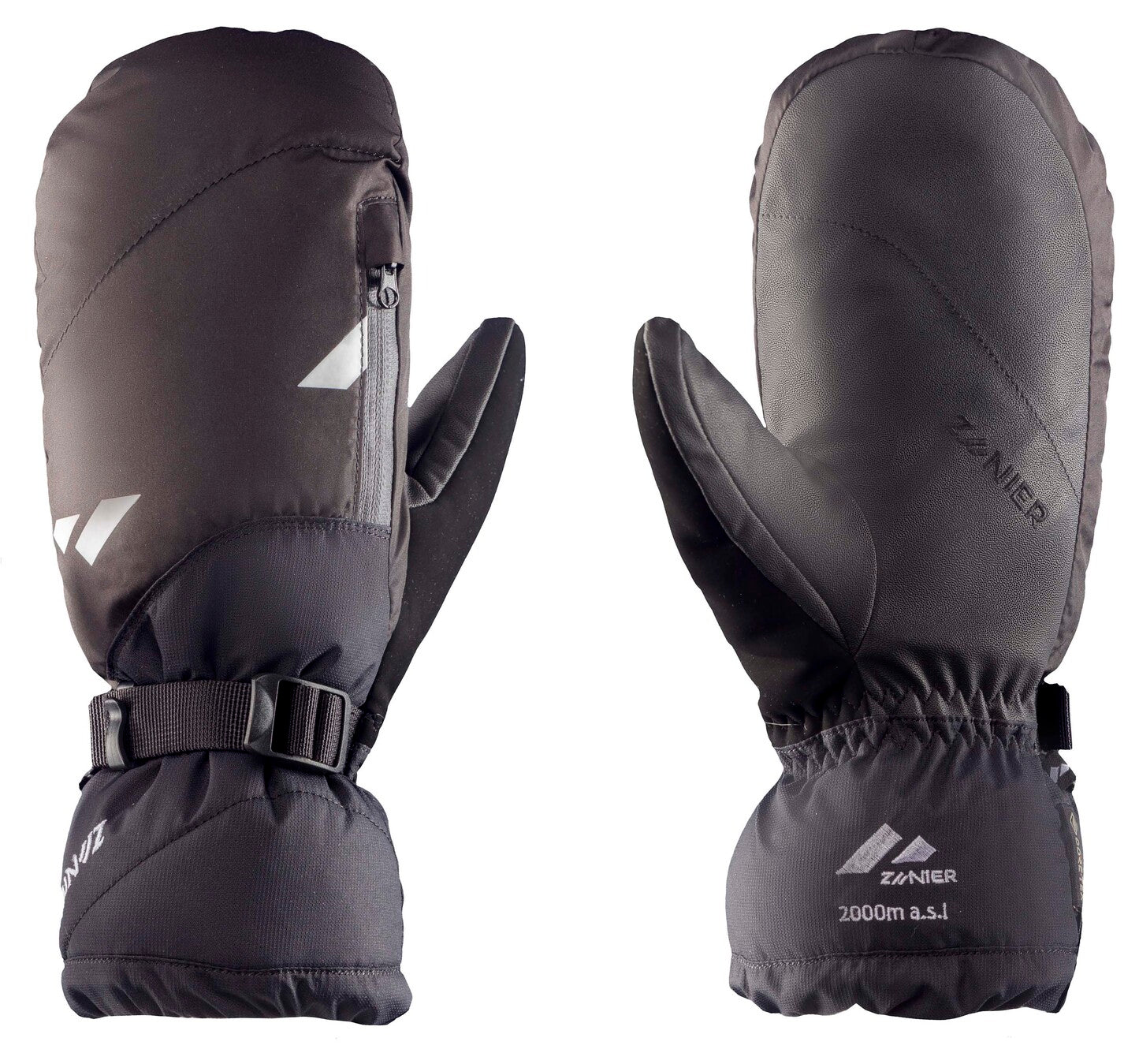 zanier-ride-gtx-mitten-f-ustling-schwarz-3-in-1-gore-tex image 2