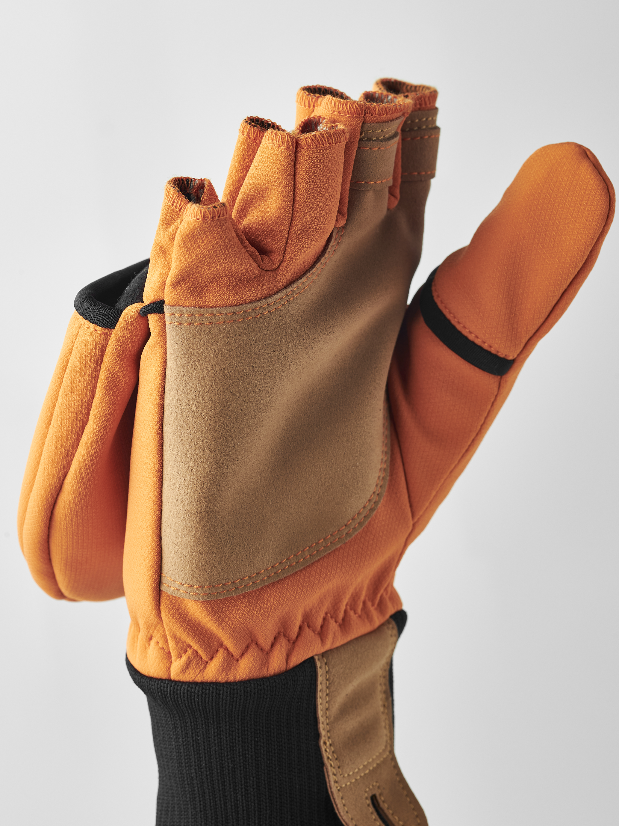 hestra-ergo-grip-windbreaker-klapphandschuh-fleece-winddicht image 6