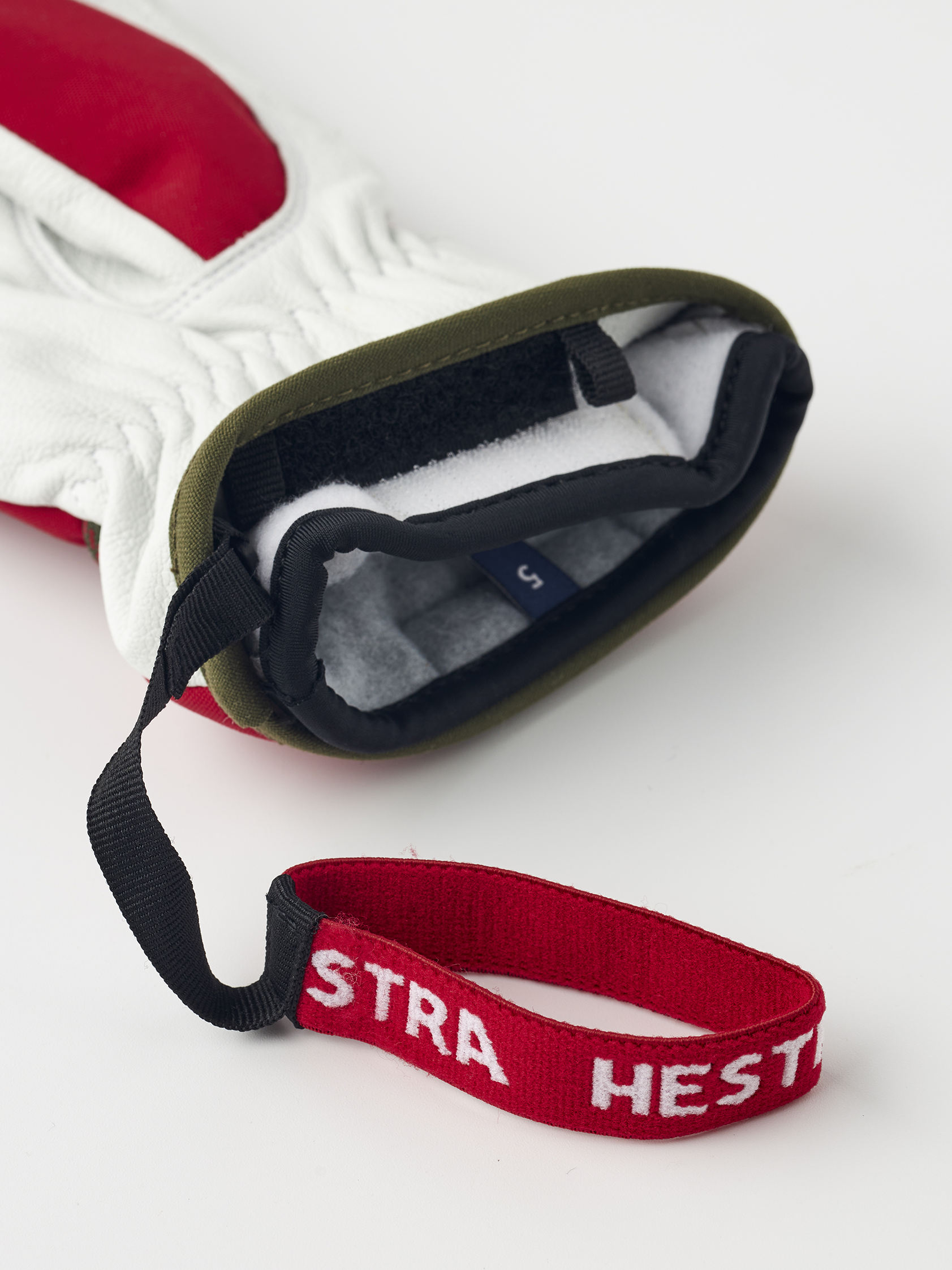 hestra-wakayama-jr-5-finger-skihandschuhe-kinder-ziegenleder image 6