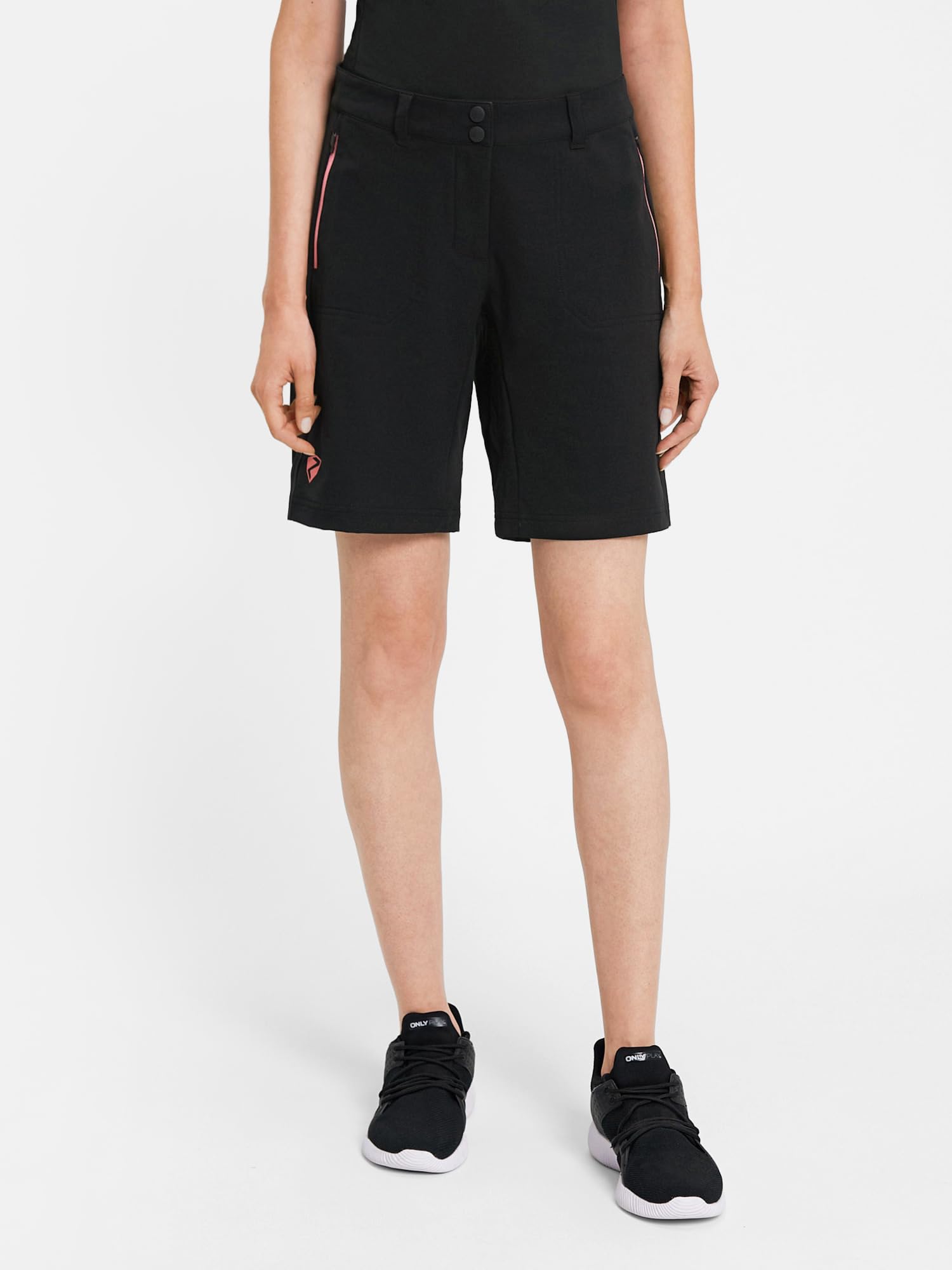 ziener-nakoa-z-lady-bike-shorts-gr-38-black-strawberry-sorbet-gepolstert image 3