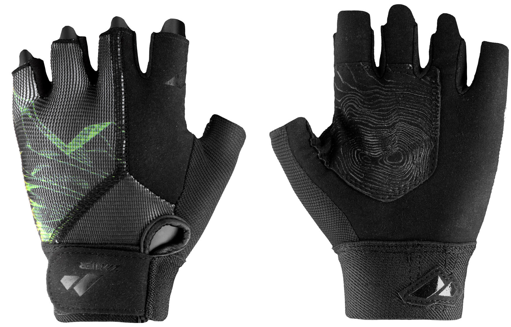 zanier-kinigat-juniors-klettersteighandschuh-schwarz-anthrazit image 4