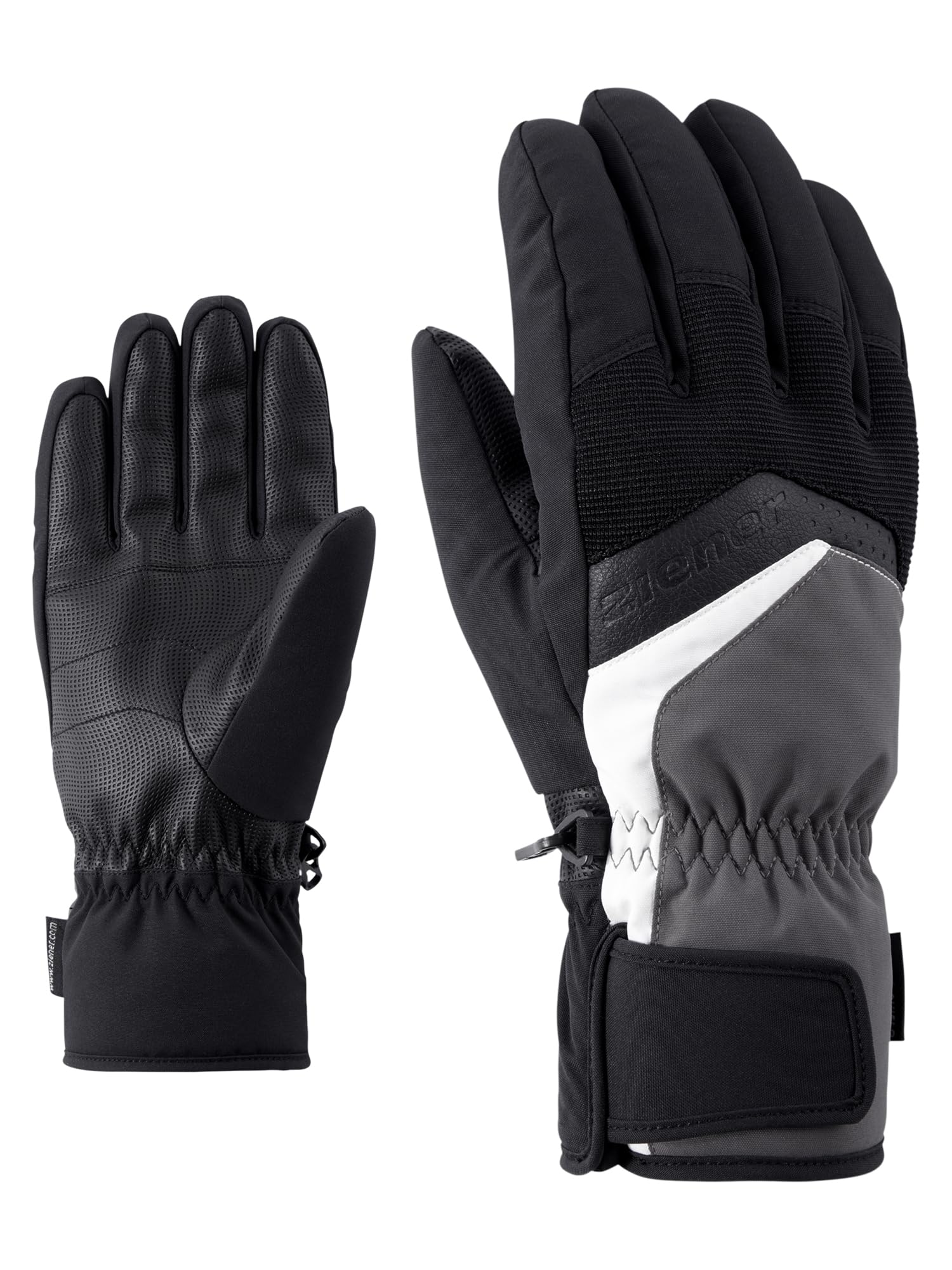 ziener-gabino-herren-skihandschuhe-schwarz-gr-8-thermoshield image 5
