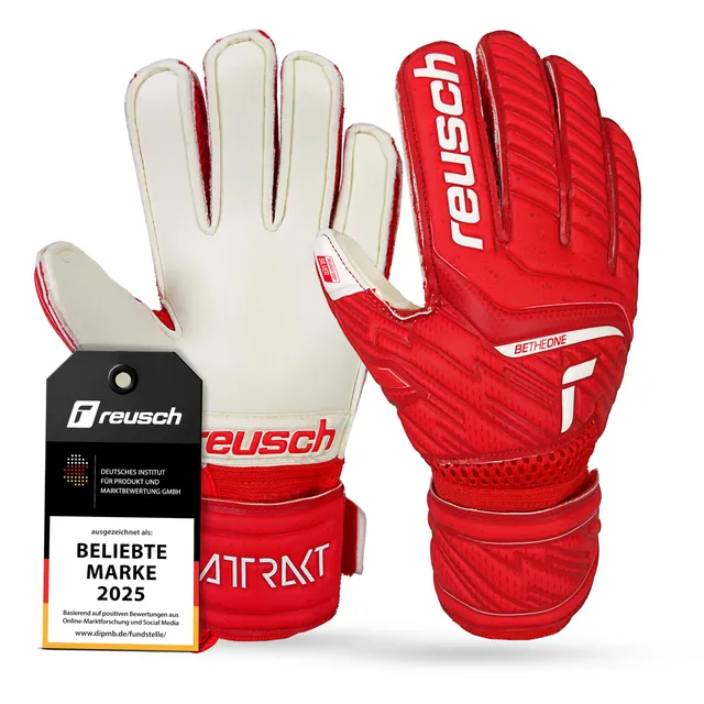 reusch-attrakt-silver-junior-torwarthandschuhe-grip image 1