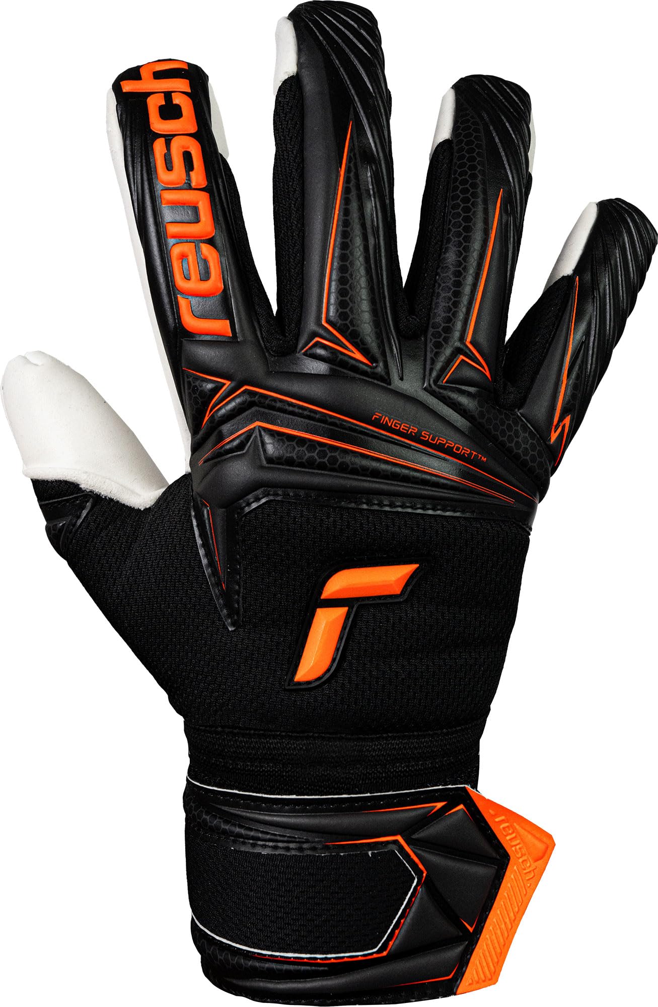 reusch-attrakt-advance-torwarthandschuhe-gr-9-fingerschutz image 2