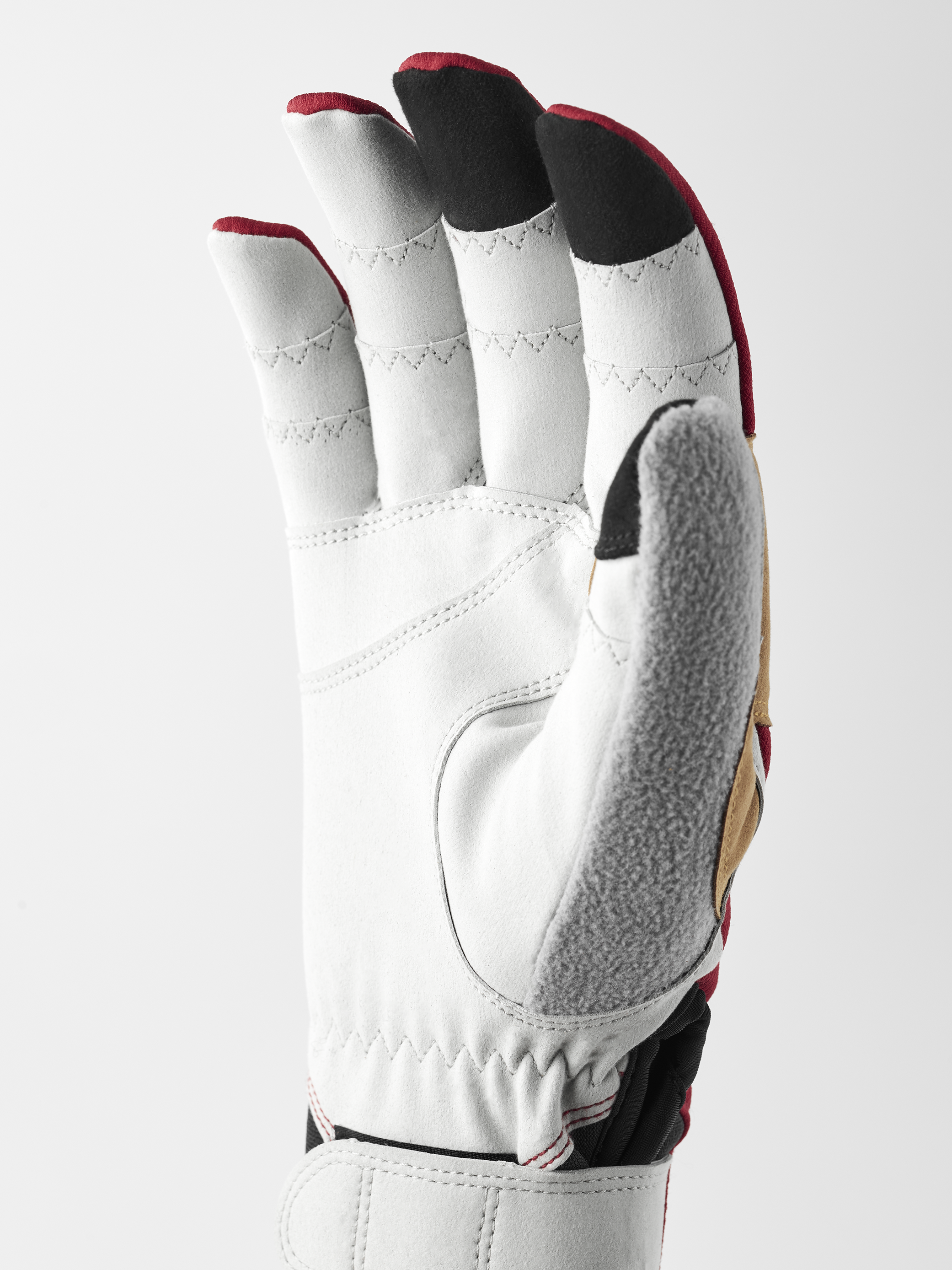 hestra-ergo-grip-wool-touring-5-finger-skihandschuh-wollfutter image 2
