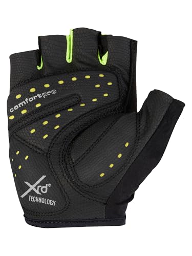 ziener-cudjo-z-fahrradhandschuh-herren-black-poison-yellow-8-5 image 6