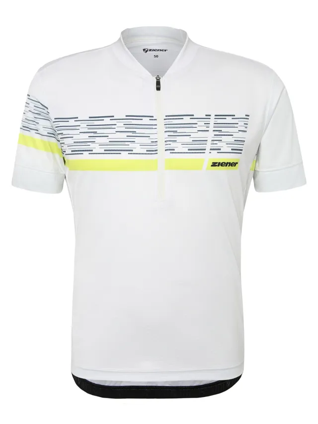 ziener-nemic-z-herren-fahrradtrikot-white-fog image 1