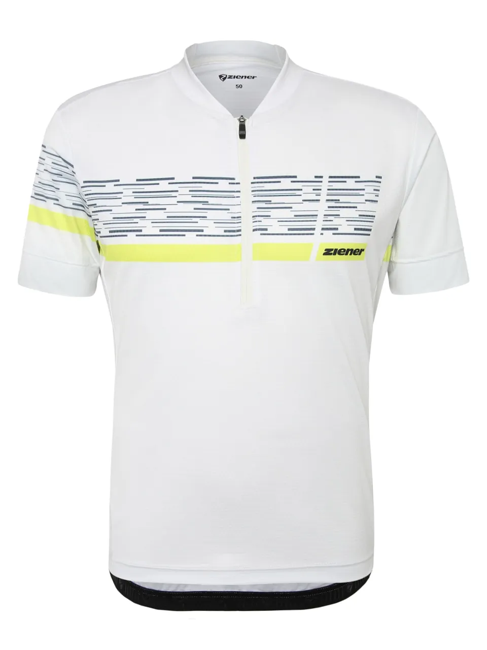 ziener-nemic-z-herren-fahrradtrikot-white-fog image 1