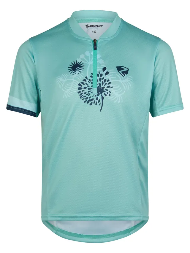 ziener-nespi-junior-fahrradtrikot-rmellos-deep-lagoon-140 image 1
