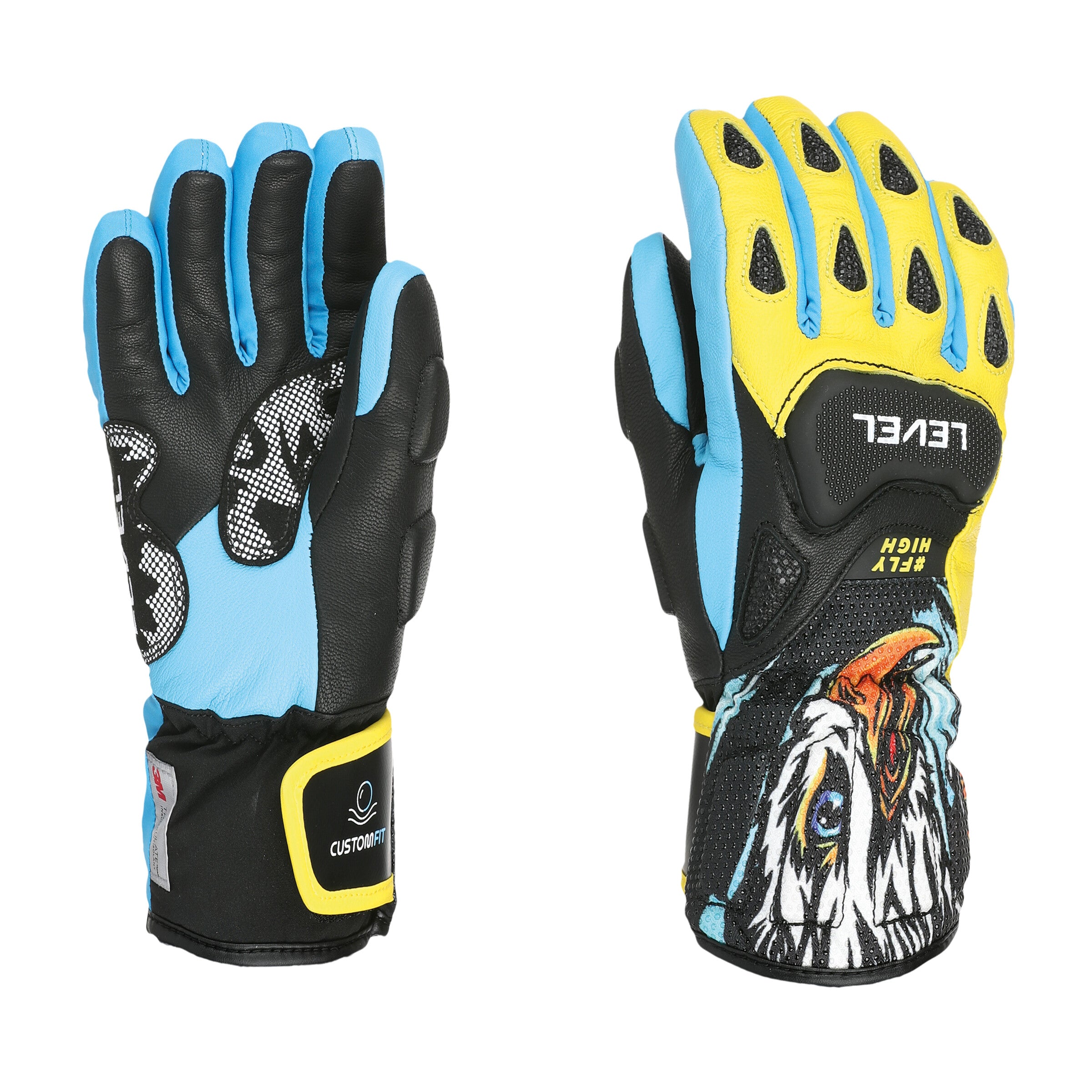 level-sq-jr-cf-handschuhe-schwarz-kinder-gr-6 image 6
