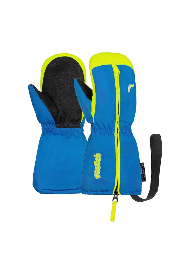 reusch-tom-kinder-skihandschuhe-f-ustlinge-schwarz-gr-n-warm image 1